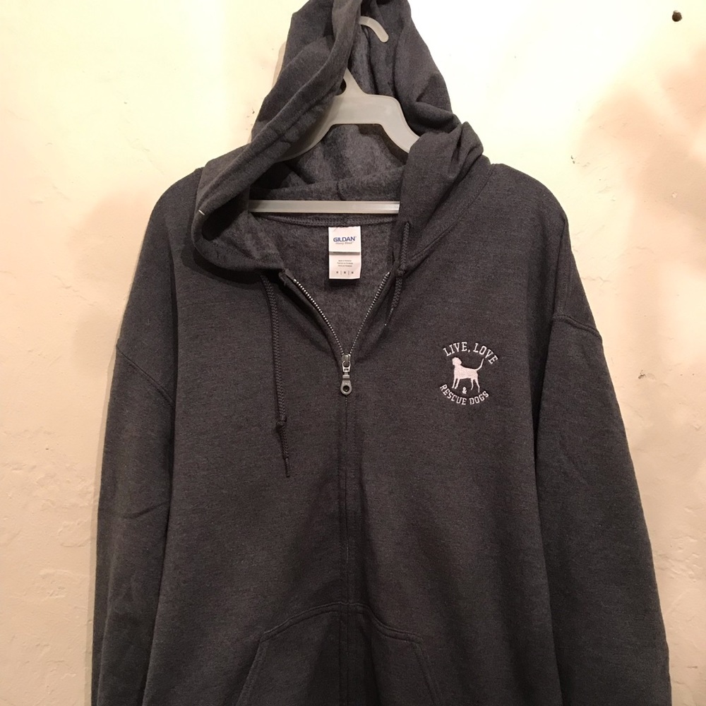 Hooded Zipper Sweatshirt